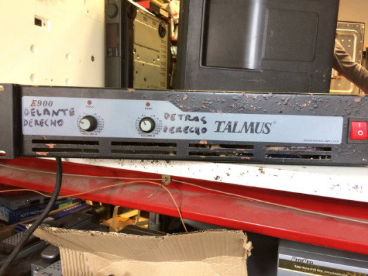 Amplificador Etapa de potencia Talmus E900