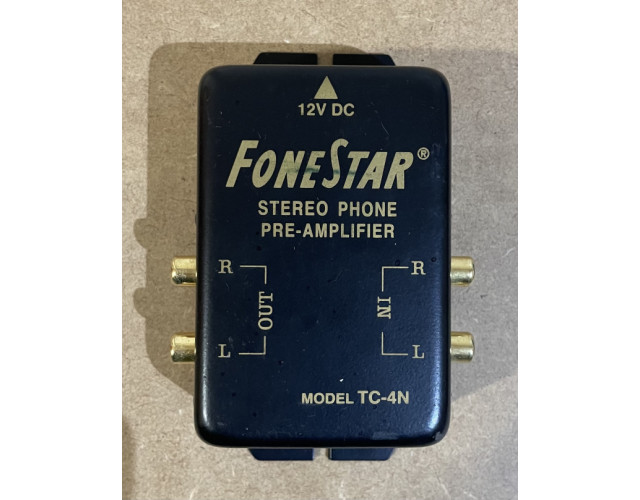 Preamplificador Estéreo Fonestar TC4N