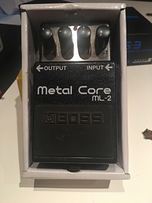 Vendo pedal boss Metal core ml-2