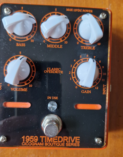 Cicognani 1959 Timedrive Overdrive Pedal