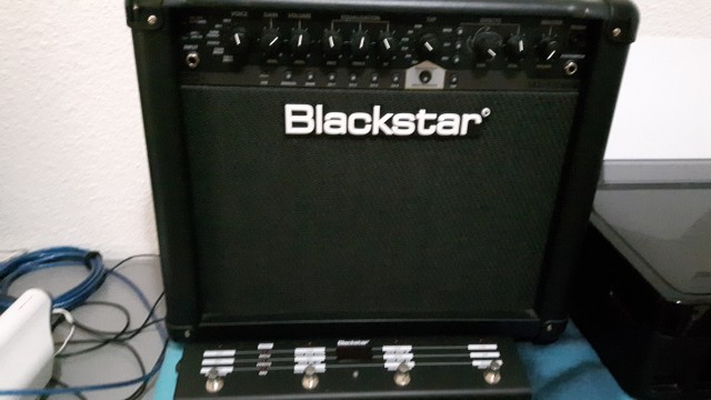 Blackstar id15:tvp + pedal FS10