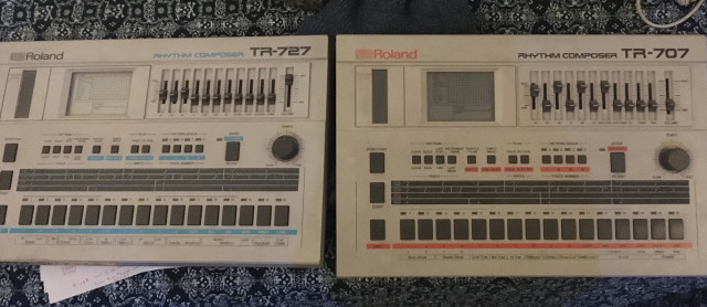 Roland TR707 + TR727