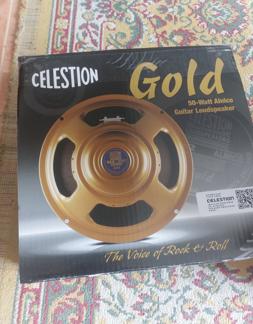 Altavoz Celestion Gold Alnico 12
