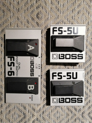 Pedal Conmutador Boss FS-5U