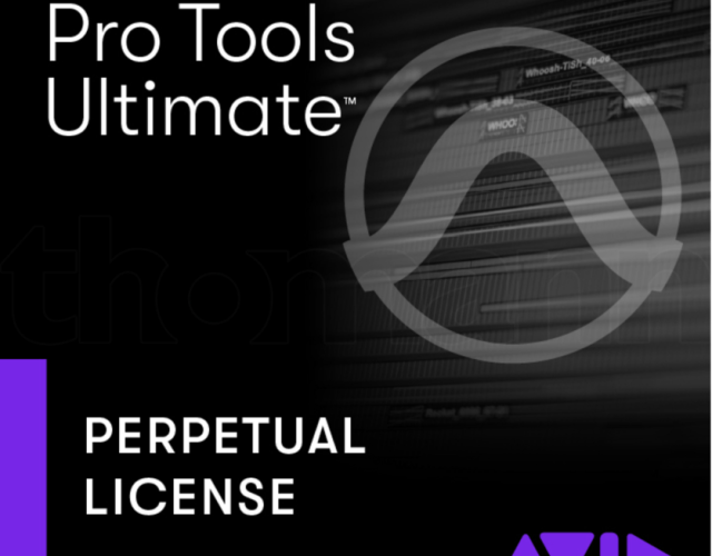 AVID Pro Tools Ultimate licencia perpetua +1 año de updates y support plan.
