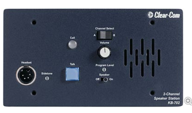CLEAR COM kb-702