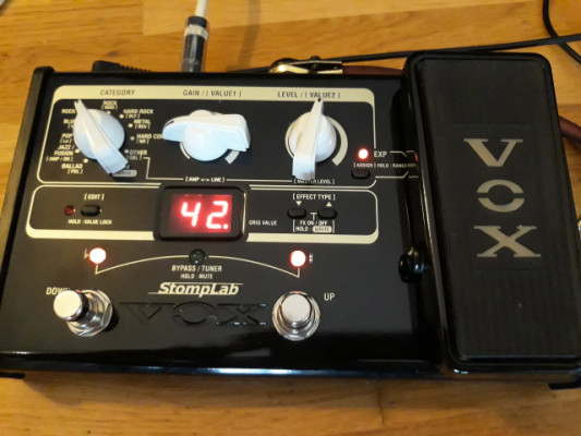 Pedal de guitarra VOX Stomplab IIG