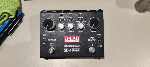 Delay G-Lab Smooth delay sd-1 averiado