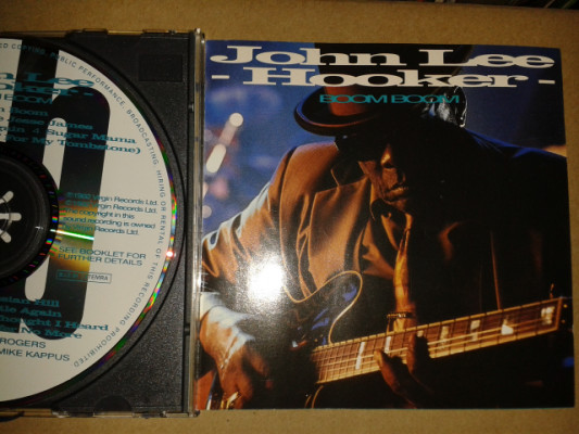 CD de blues de John Lee Hooker, Boom Boom (Rebajado).