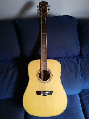 Guitarra acústica washburn wd10 ns