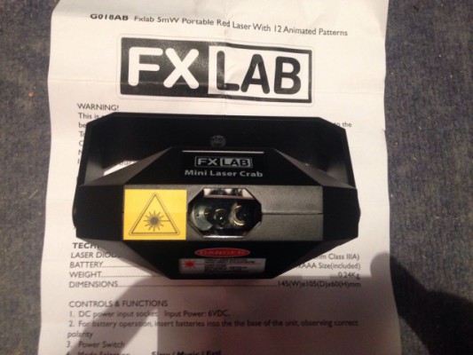 Laser FX LAB red 5mw