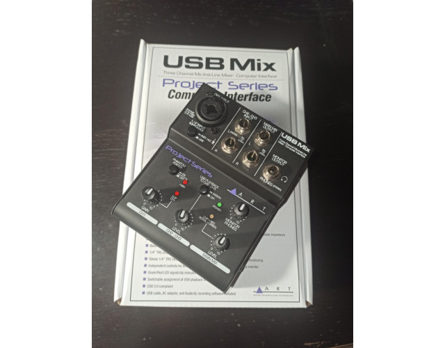 ART USB Mix Mezclador de formato compacto