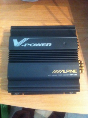 Car audio - ALPINE MRP-F200 Power Amplifier