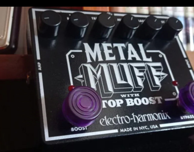 Metal Muff Top Boost CAMBIO POR PEDAL LOOPER