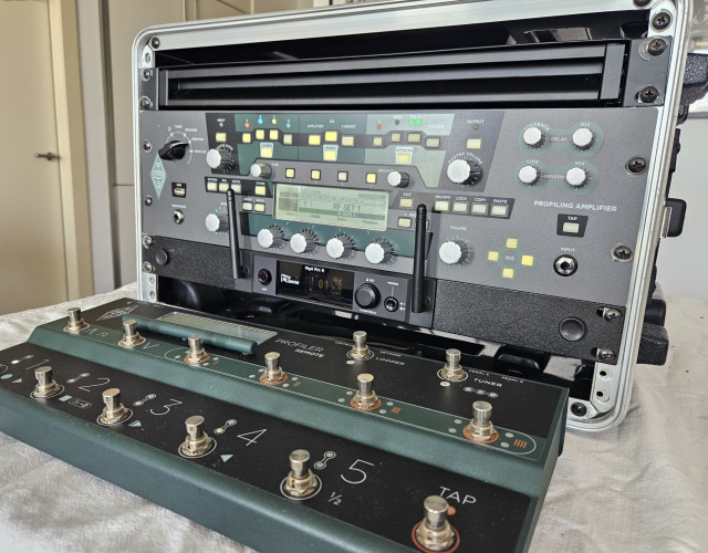 Kemper Profiler Rack + Remote + Wireless + Rack 6U PRO – Plug&Play directo