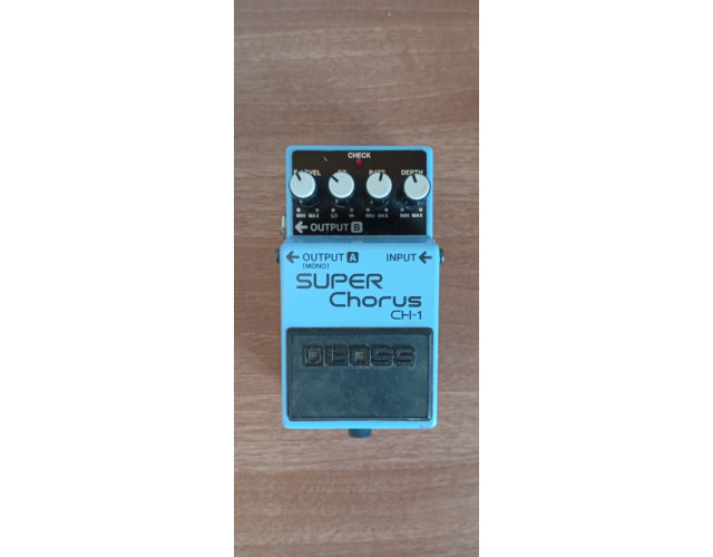 Boss Super Chorus CH-1 Analógico (1991 Blue Label)