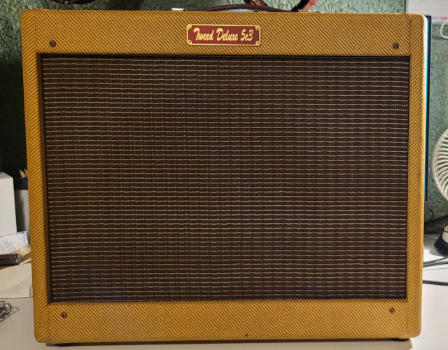 Tweed Deluxe 5e3 - Replica del Fender Tweed Deluxe by boxsterman