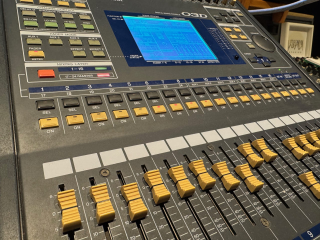 Yamaha 03d con tarjeta digital Adat CD8 AT