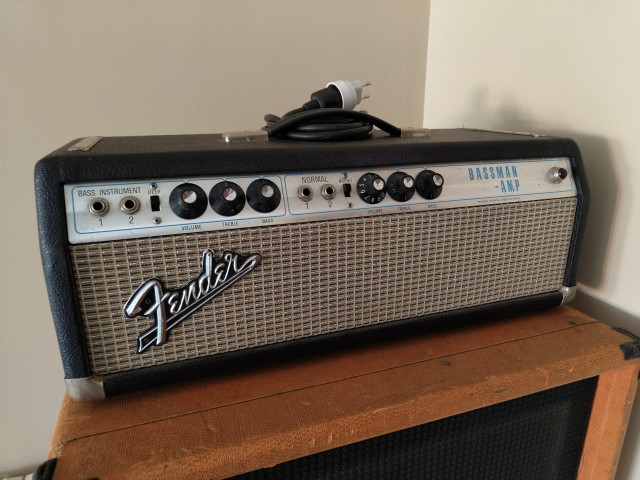 Cabezal Fender Bassman 1968 AB165