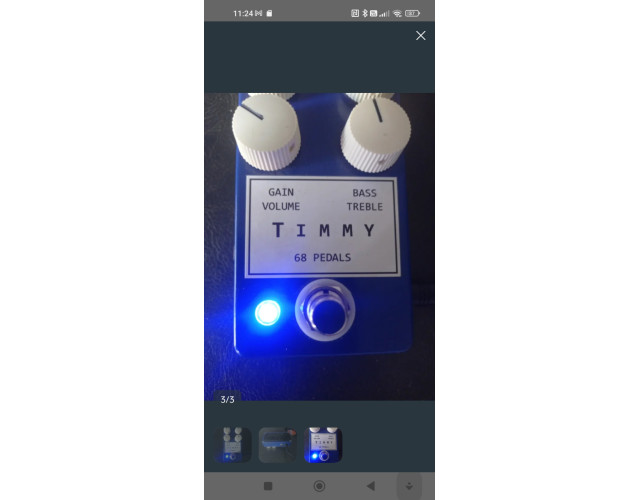 Timmy 68 pedals overdrive
