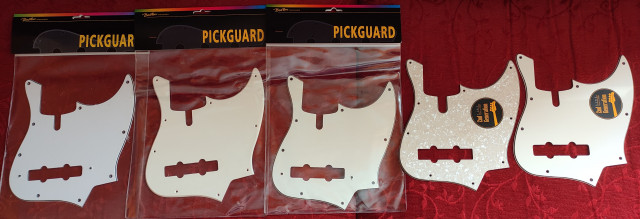 Golpeadores pickguards Sire Marcus Miller para V3, V5, V7 y V9 cuatro cuerdas