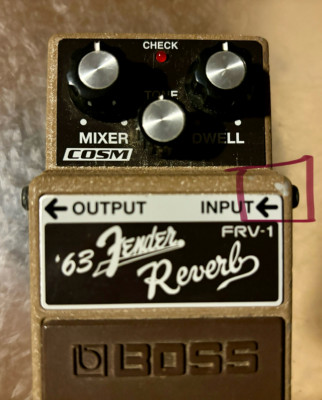 Boss FRV1 Fender Reverb Legend Series