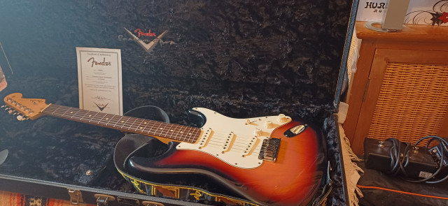 Fender stratocaster custom shop classic 60 Àn̈o 2005