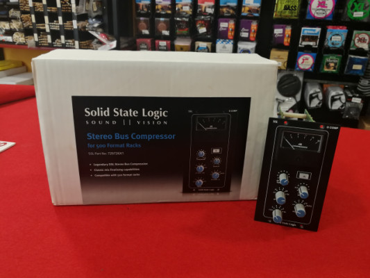 SOLID STATE LOGIC STEREO BUS COMPRESSOR