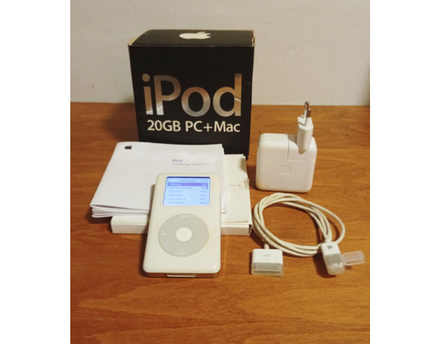 Apple iPod 20GB 4th Gen 2004 Funcionando // Pieza de coleccionista