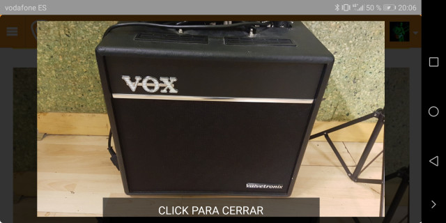 Amplificador Vox Valvetronix VT80+