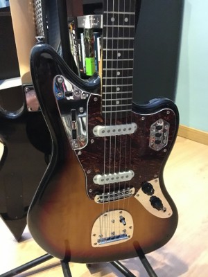 Sólo hoy! Fender SQ Jaguar VM opción estuche Rockcase nuevo