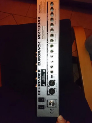 Mixer Behringer EURORACK Modello MX1804X