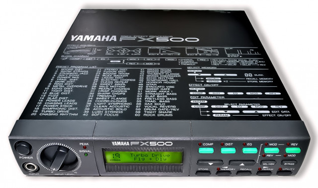 PROCESADOR MULTIEFECTOS YAMAHA FX500. Ver videos demo.