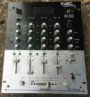 Mesa de mezclas AC DJ-352