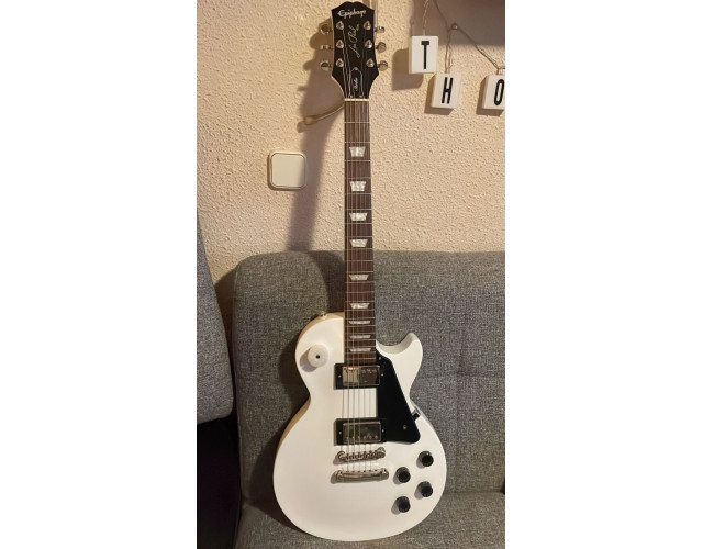 Guitarra Epiphone Les Paul Studio Alpine White