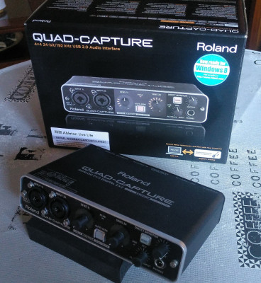 Roland Quad Capture. Interface de audio.