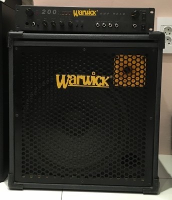 Cabezal y pantalla warwick x Ampli de guitarra