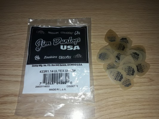 50 Jim Dunlop Ultex Sharp 1.14