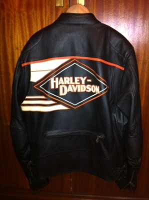 Cazadora de cuero original Harley Davidson