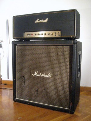 marshall super lead mkII 1974+ caja 4x12 g12h