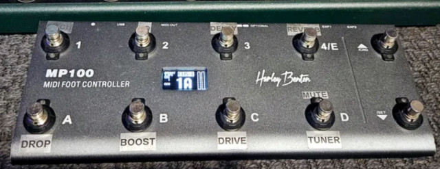 Pedalera Midi Harley Benton MP-100