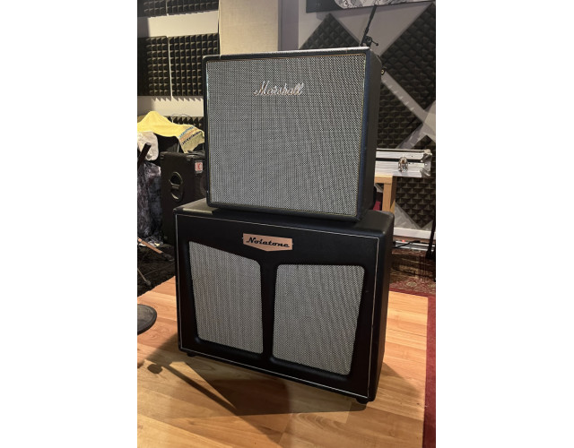 Nolatone 2x12 Greenbacks + Marshall SV 1x12 VType