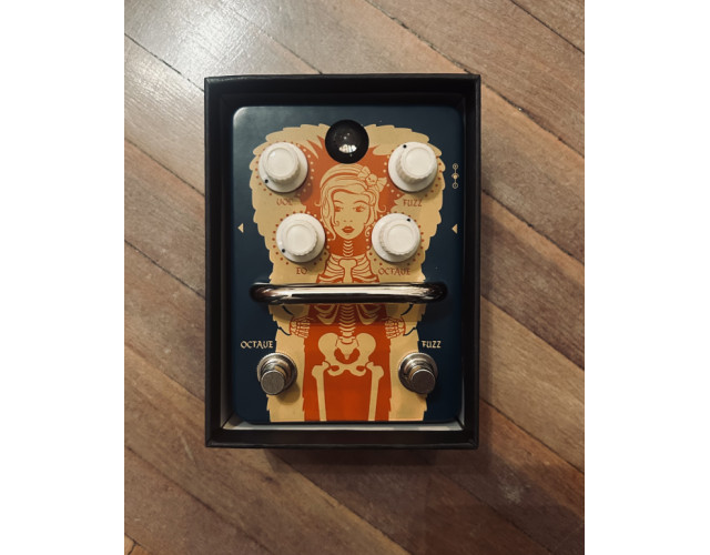 Pedal Orange Fuzz Fur Coat Octave