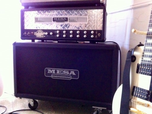 Vendo Mesa Boogie Single Rectifier Head + Mesa Boogie 2x12 V30