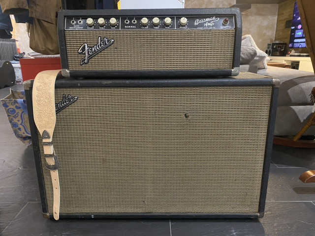 1963 fender bassman tuxedo