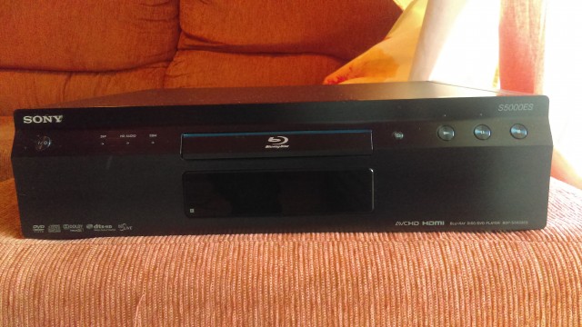 REPRODUCTOR BLU-RAY SONY BDP-S5000ES