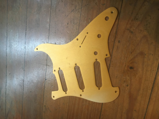 Stratocaster Gold Anodized Pickguard