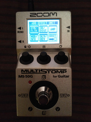 Pedal Zoom Multistomp MS-50G