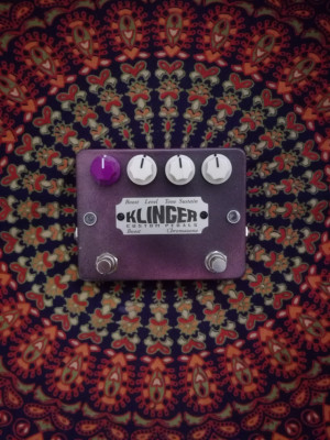Klinger Custom pedals Chromeboost #2