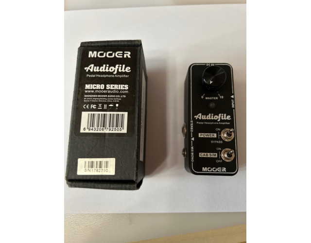 Mooer pedal Audiofile.